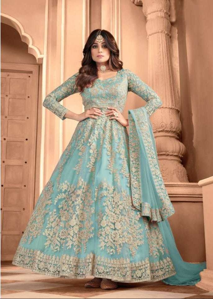 Embroidery Net Gown - MYLUXURY LANE ENTERPRISE